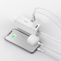 Baseus Compact ładowarka sieciowa 2x USB 10.5W