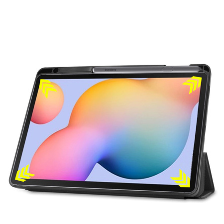 Etui Smart z uchwytem na rysik do Samsung Galaxy Tab S6 Lite 2022/24 10.4", czarne