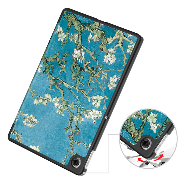 Etui Graficzne do Lenovo Tab 10.1 2025 z klapką - ochronne z podstawką