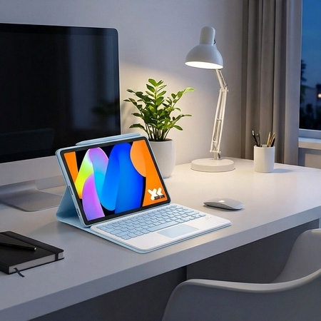 Etui i KLAWIATURA do Lenovo Idea Tab 11" ZAFR0378PL TB336FU TB336ZU 2025, niebieskie