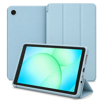 Etui Smart do Galaxy Tab A11 X135/X133 A9 SM-X115/SM-X110 z klapką - niebieskie