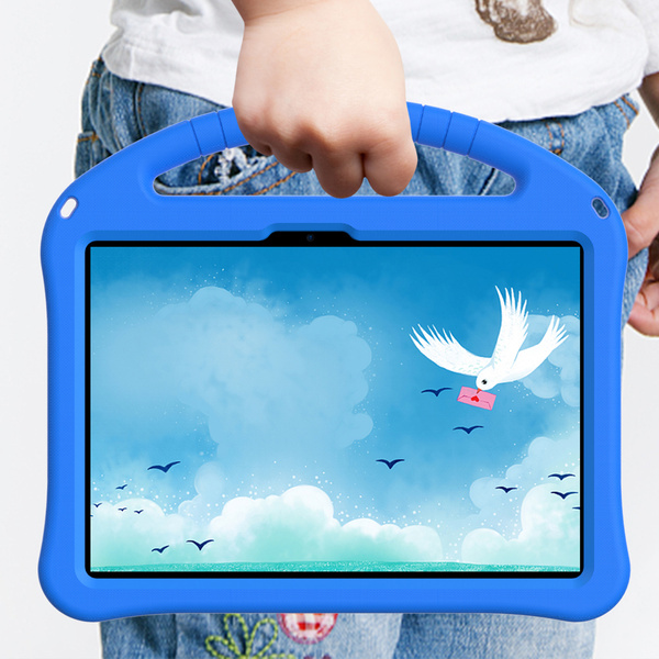 Etui FunColor do Xiaomi Pad 7 / Pad 7 Pro 11.2 pancerne / Xiaomi Pad 7 Pro, niebieskie - ochronne z podstawką