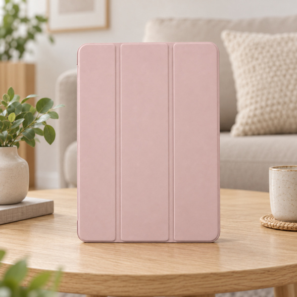 Etui Smart Case do Galaxy Tab S10 Lite 10.9/ S10 FE/ S9 FE/ S9/ S8 - różowe