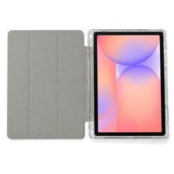 Etui Trifold do Galaxy Tab S10 Lite 10.9/ S10 FE/ S9 FE/ S9/ S8 z miejscem na rysik - szare