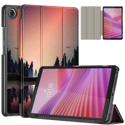 Etui Graficzne do Lenovo Tab One 8.7 25 TB305FU TB305XU, ochronne z podstawką