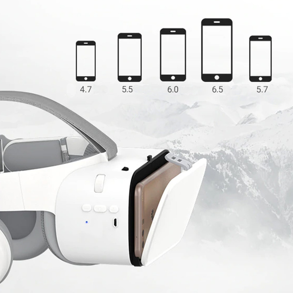 Okulary gogle VR 3D 360° BoboVR Z6 ze słuchawkami do telefonu Android iOS