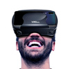 Okulary VR do wirtualnej rzeczywistości gogle 3D VRG PRO do smartfona do 7"