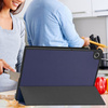 Etui Smart do Lenovo Tab 10.1 2025 z klapką / Lenovo Tab, granatowe - ochronne z podstawką