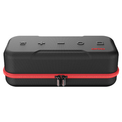 Etui podróżne walizka torba do Nintendo Switch 1, czerwone - ochronne z podstawką, dostęp do portów i przycisków