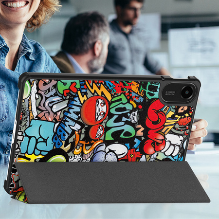 Etui do Xiaomi Redmi Pad 2 11 2025  budzenie usypianie Smart Case z klapką