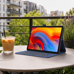 Etui Slim do Lenovo Idea Tab 11" TB336FU TB336ZU ZAFR0378PL z klapką - niebieskie