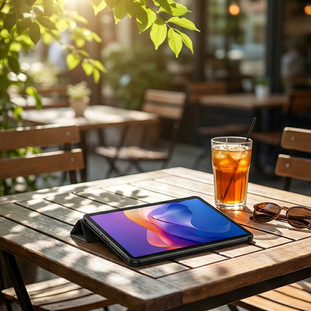 Etui SMART do Xiaomi Redmi Pad 2 11 11" 2025 pokrowiec z klapką budzenie, czarne