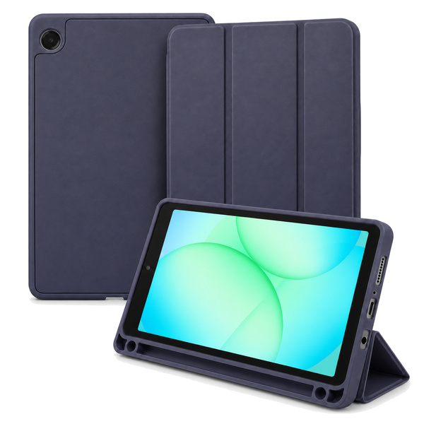 Etui Smart Pencil do Galaxy Tab A11 X135/X133 A9 SM-X115/X110 - fioletowe