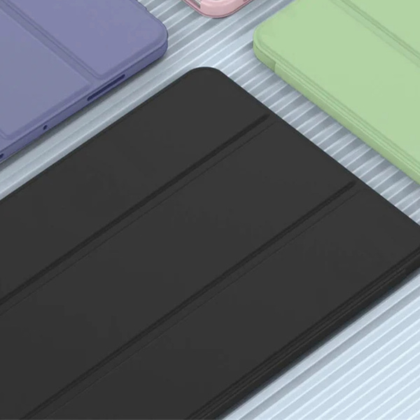 Etui Smart do iPad 10.9 2022 Gen. 10, czarne - ochronne z podstawką, dostęp do portów i przycisków
