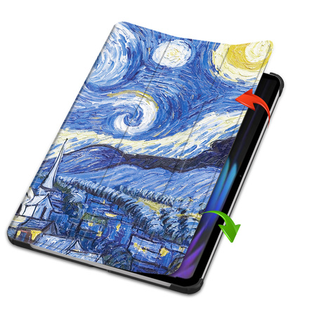 Etui GRAFICZNE do Xiaomi Pad 7, Pad 7 PRO 11,2 Smart z klapką podstawka