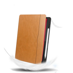 Etui skórzane z kieszeniami do Lenovo Tab M11 10.95, brązowe - ochronne z podstawką, dostęp do portów i przycisków