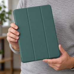 Etui Smart do Xiaomi Pad 7 / 7 PRO / Pad 8 / 8 PRO / Pad 9 z klapką i podstawką - zielone