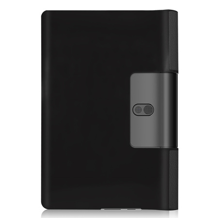 Etui Smart do Lenovo Yoga Tab YT z klapką / Smart Tab, czarne - ochronne z podstawką