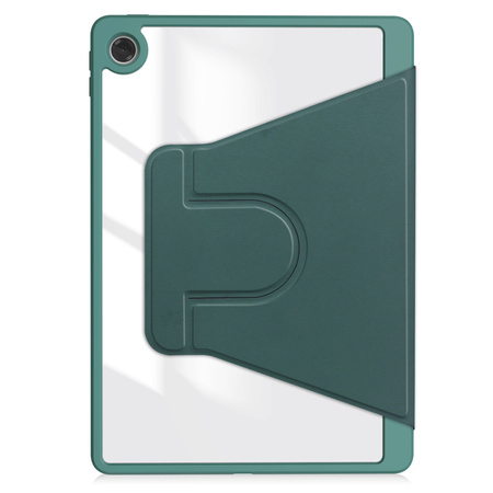 Etui 360 Crystal do Lenovo Tab 10.1 2025 TB311FU 311XU ZAEH0040PL obrotowe, zielone