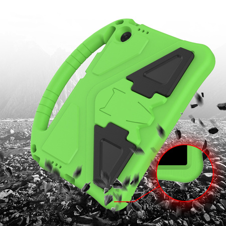 Etui FunColor do Lenovo Tab 10.1 2025 TB311FU TB311XU ZAEH0040PL podstawka, zielone