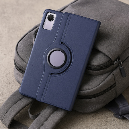 Etui Obrotowe 360 pokrowiec podstawka do Xiaomi Redmi Pad SE 2023 11", granatowe