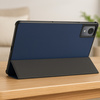 Etui Smart z klapką do Lenovo Tab K11 Plus 11.45 / Lenovo K11 Plus, granatowe - ochronne z podstawką