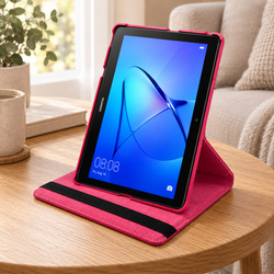 Etui z klapką do Huawei MediaPad T3 10 9.6 obrotowa podstawka ochronne