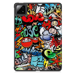 Etui Graficzne do Xiaomi Pad 7 / Pad 7 Pro 11.2 z klapką / Xiaomi Pad 7 Pro - ochronne z podstawką