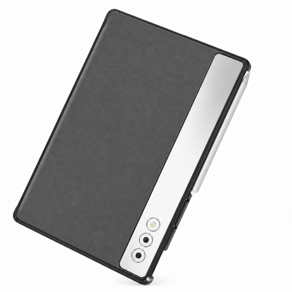 Etui Smart do Lenovo Yoga Tab Plus 12.7 2025 z klapką i podstawką - szare