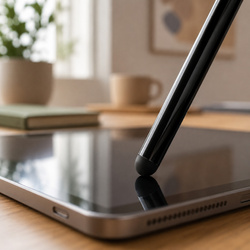 Precyzyjny rysik stylus pen do tabletu telefonu, uniwersalny, czarny