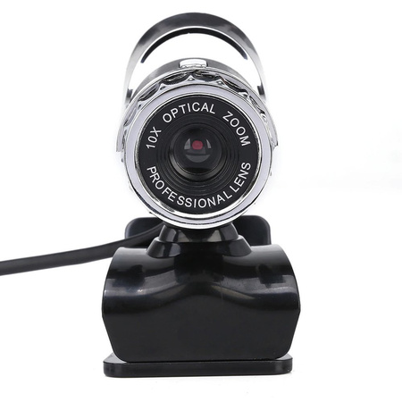 Kamera internetowa WebCam A859 Czarna z mikrofonem – kompaktowa kamera do komputera i laptopa