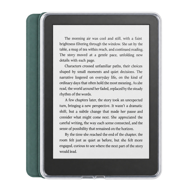 Etui Acrylic do Kindle Paperwhite 6 / Kindle Paperwhite Colorsoft / Signature Edition 2024 7, zielone - ochronne