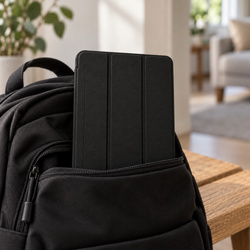 Etui Smart do Galaxy Tab A11 X135/X133 A9 SM-X115/SM-X110 z klapką - czarne