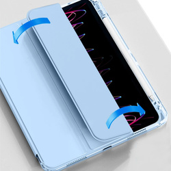 Etui Crystal do Apple iPad 10.9 10 Gen 2022 iPad 11 A16 11 Gen 2025, niebieskie - ochronne
