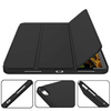 Etui Smart Pencil do iPad Air 11 M3 2025 Gen. 7 / M2 2024 Gen. 6, czarne - ochronne z podstawką