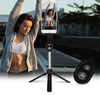 Selfie FGHGF Selfie Stick Statyw Black – kijek do selfie i statyw z pilotem Bluetooth