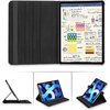 Etui OBROTOWE do iPad 10.9 2022 Gen. 10/ iPad 11 2025 A16 Gen. 11 podstawka, czarne