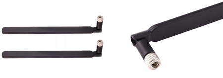 2x Antena wzmacniająca sygnał do routera Lte Huawei B593 E5186 B525, biały