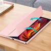 Etui z klapką Clear do Lenovo Tab K11 Plus 11.45 / Lenovo K11 Plus, różowe - ochronne z podstawką