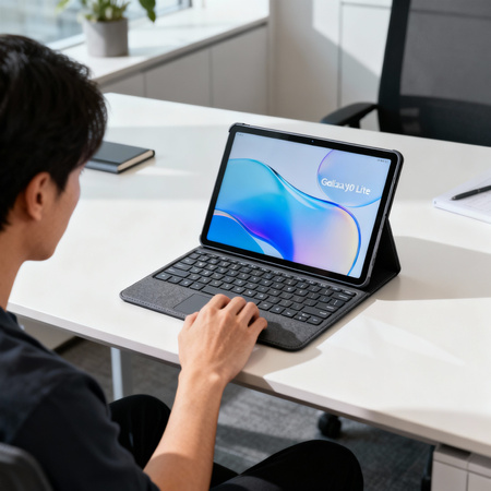 Etui z klawiaturą touchpad do Samsung Galaxy Tab S10 Lite