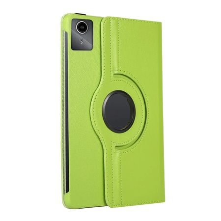 Etui Obrotowe 360 do Lenovo Tab M11 10.95, zielone - ochronne z podstawką, dostęp do portów i przycisków