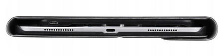 Etui z klawiaturą Bluetooth do Lenovo Tab M11, czarne - ochronne z podstawką, dostęp do portów i przycisków