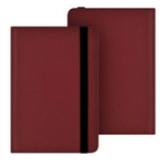 Skórzane etui z uchwytem do Kindle 11/10 Paperwhite 1/2/3/4 Inkbook, czerwone