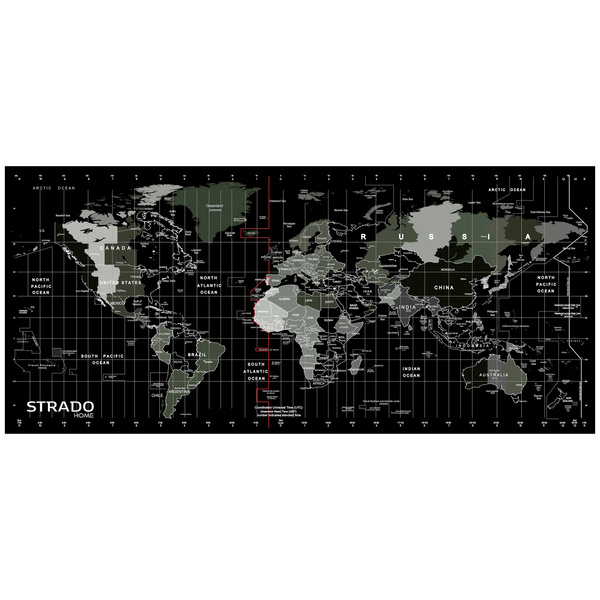 Duża podkładka pod myszkę laptop Gamingowa mata na biurko 90x40 XXL, czarny