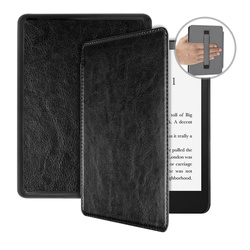 Etui z uchwytem paskiem rękę do Kindle Paperwhite 5 i / Paperwhite 5, czarne - ochronne z podstawką