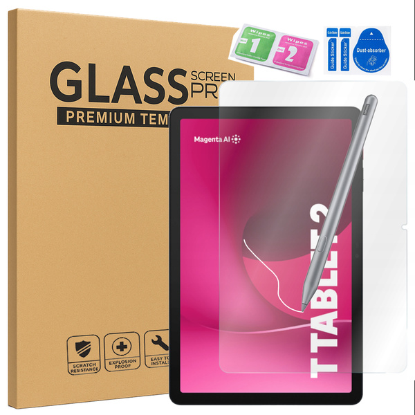 Szkło hartowane ochronne do T-Mobile T Tablet 2 10.1 5G 2025 REVVL - ochrona ekranu 9H, pełne pokrycie