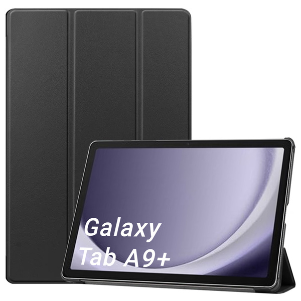 Etui Smart do Galaxy Tab A9+ Plus 2023 11 X210 X215 X216, czarne - ochronne