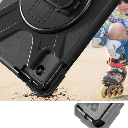 Etui Shockproof z uchwytem do Lenovo Tab M11 10.95 TB330FU TB330XU TB331FC, czarne