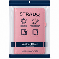 Etui do Galaxy Tab A11+ 2025 X236/X235/X230 A9+ SM-X216/X215/X210 Slim - różowe