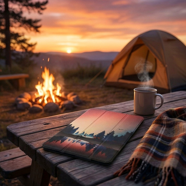 Etui Graficzne do Xiaomi Pad 7 / Pad 7 Pro 11.2 z klapką / Xiaomi Pad 7 Pro - ochronne z podstawką
